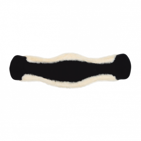 Removable artificial sheepskin lining for billet strap short girth - COLLECTORS