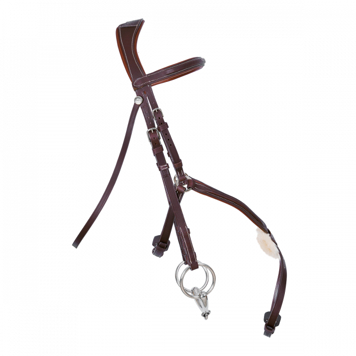 Figure 8 noseband bridle