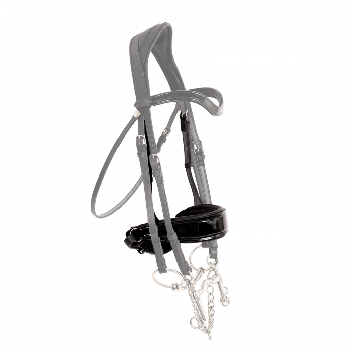 The Glossy Makila noseband