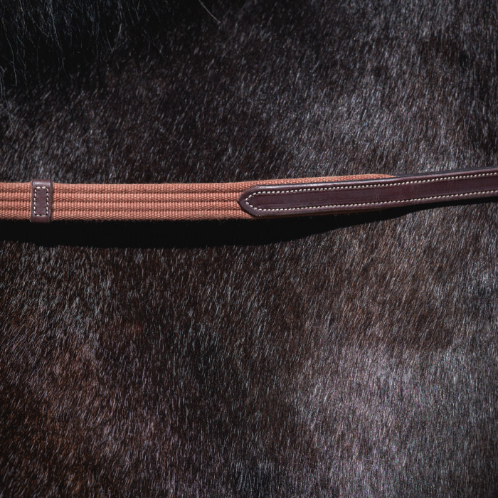 Rênes toile arrêtoirs