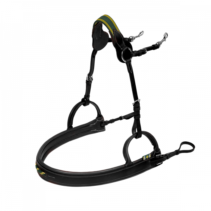 Leather breast collar