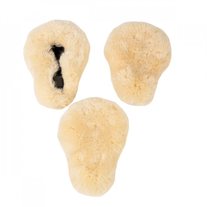 Synthetic Sheepskin Pads for 3-Point Breastplate
