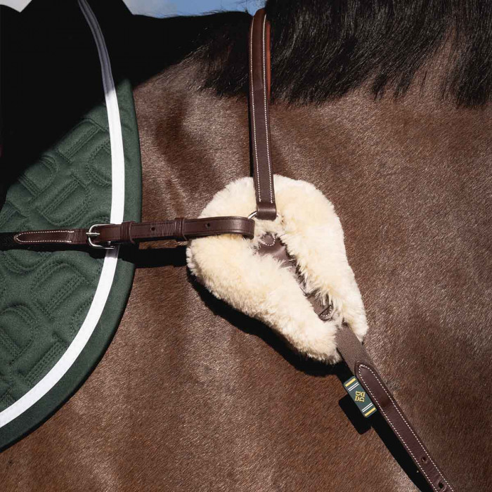 Synthetic Sheepskin Pads for 3-Point Breastplate