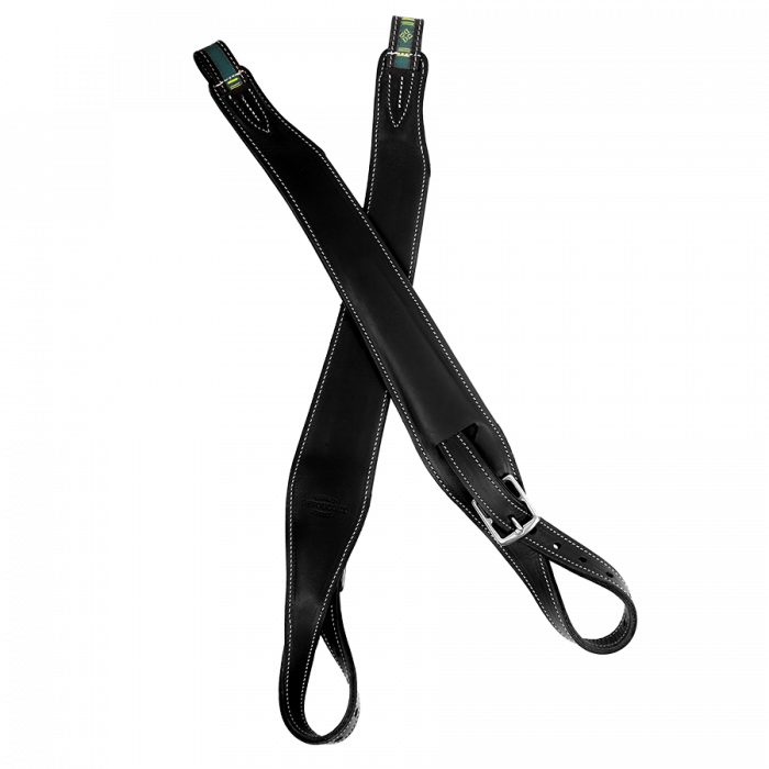 Comfort stirrup leather