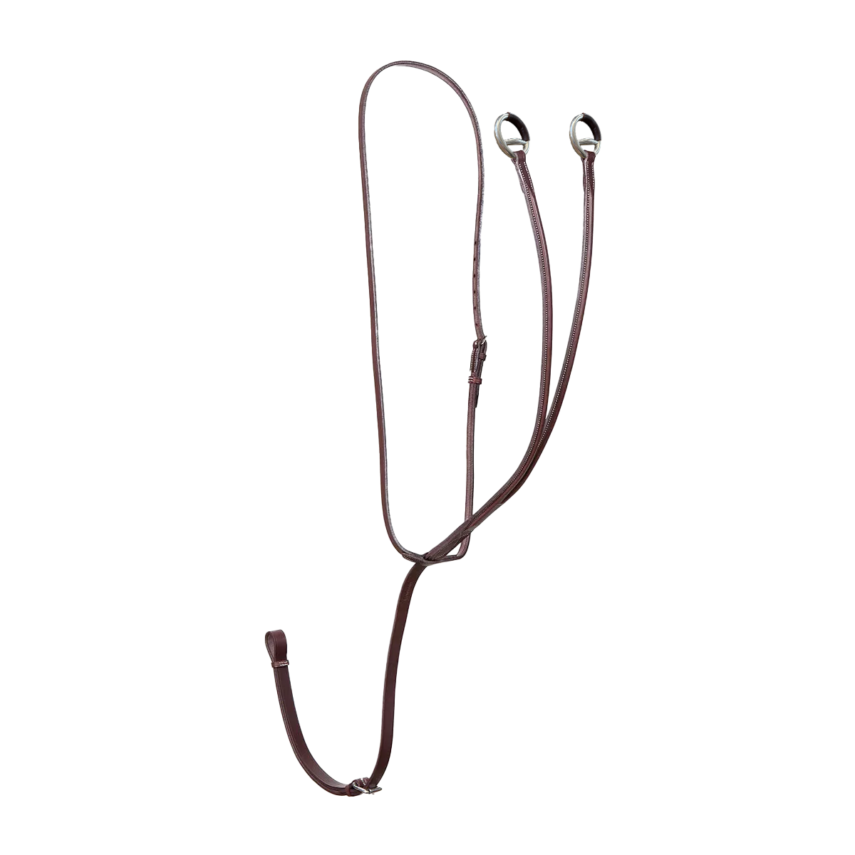 Martingale De Poitrine En Cuir Marron Crump – Running Attachment – Neuf Old Stock