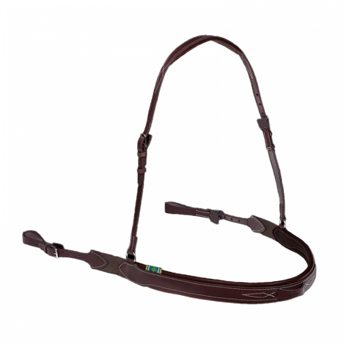Elastic breast collar