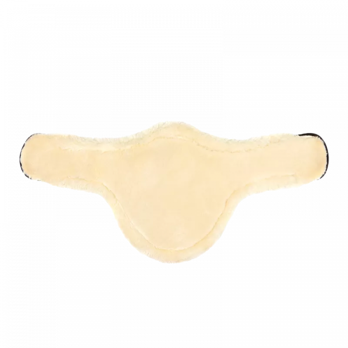Chiberta belly guard girth with artificial sheepskin