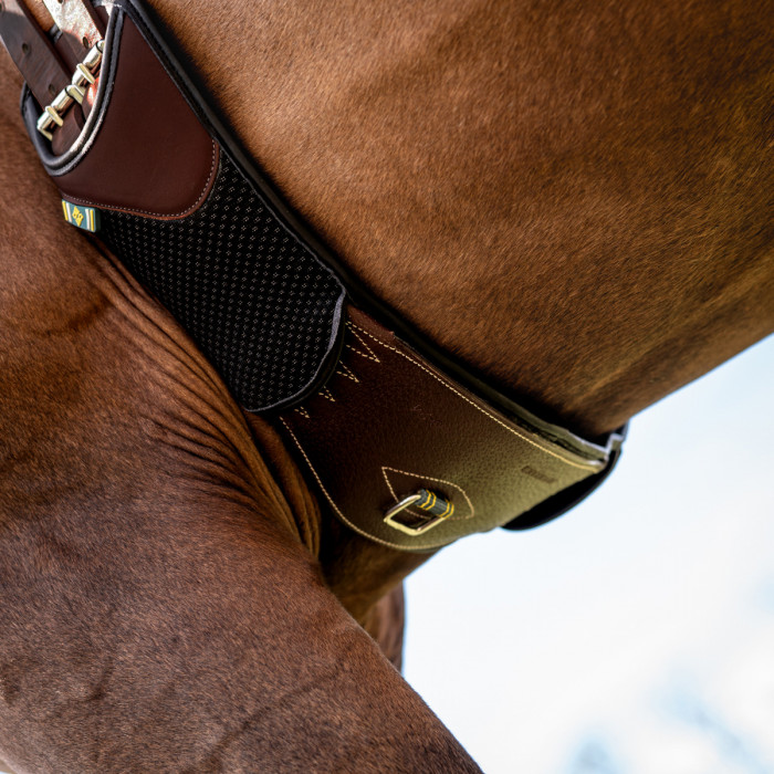 Short neoprene girth